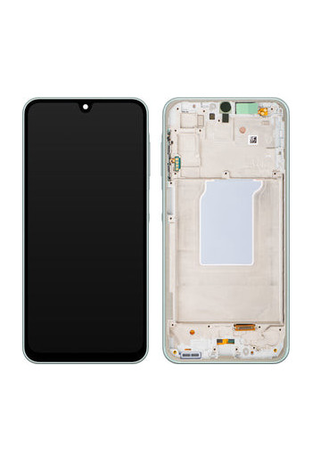 Samsung Galaxy A26 5G A266B Display And Digitizer With Frame White Service Pack